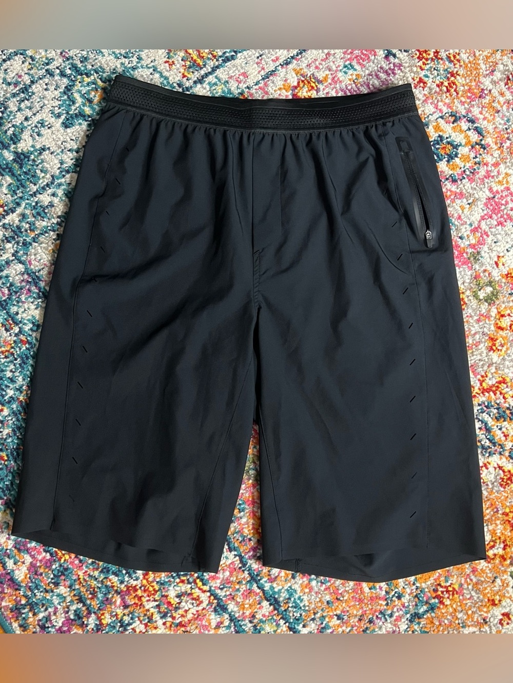 American Tall Men's Black‎ Athletic Shorts size Medium Tall